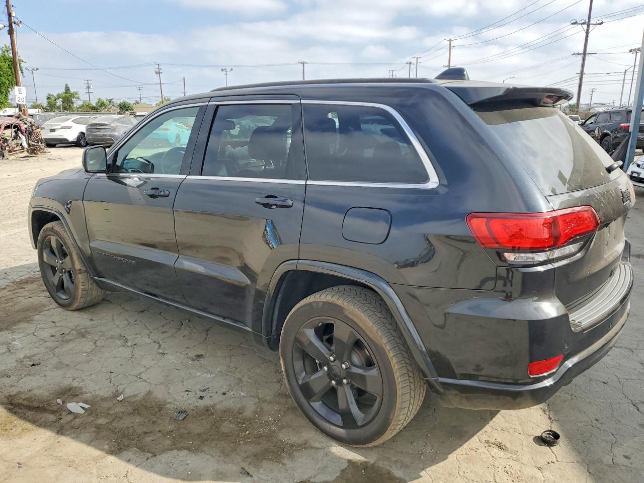 2015 Jeep Grand Cherokee Laredo Black vin: 1C4RJEAG8FC160115
