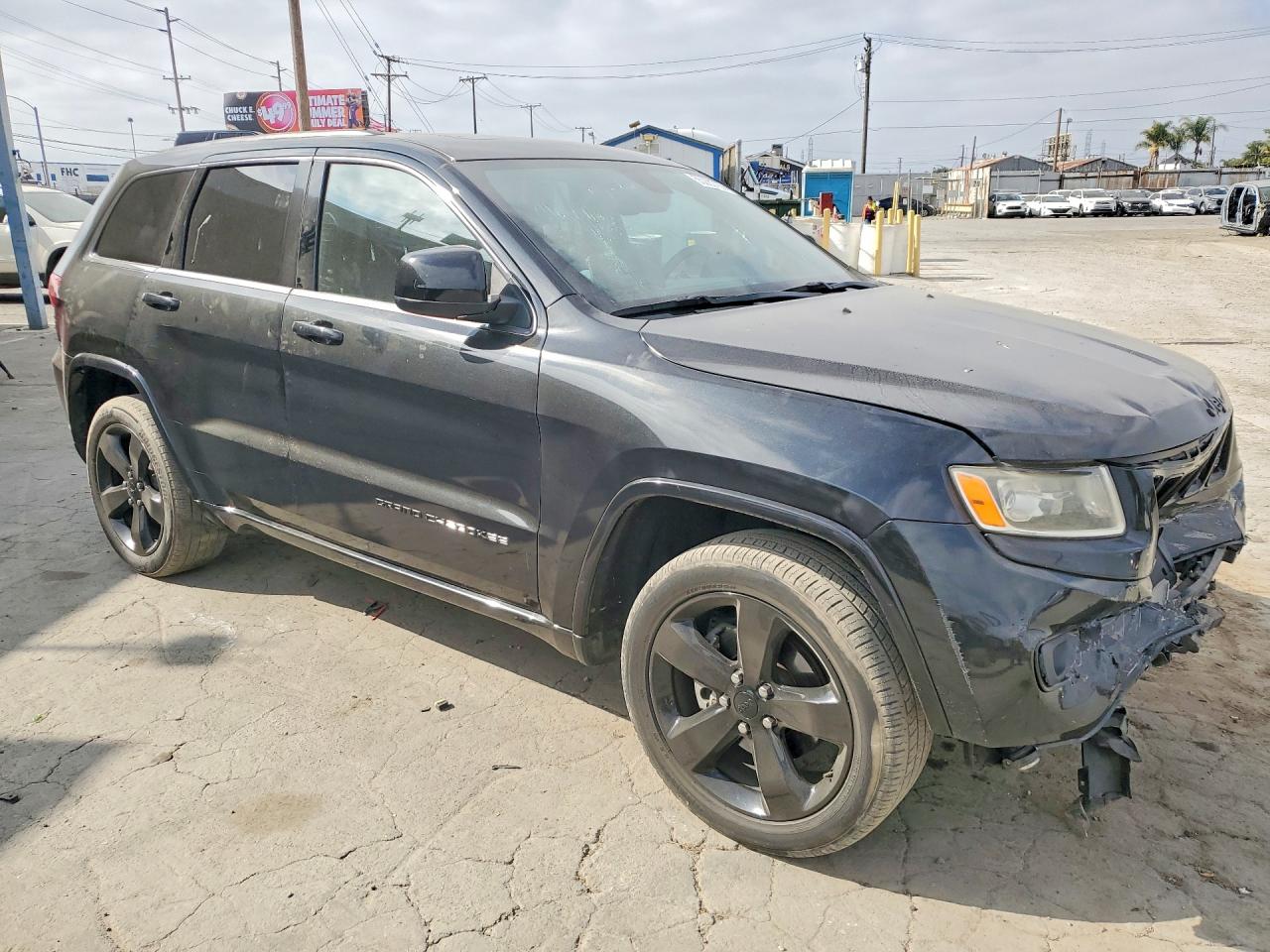 2015 Jeep Grand Cherokee Laredo Black vin: 1C4RJEAG8FC160115