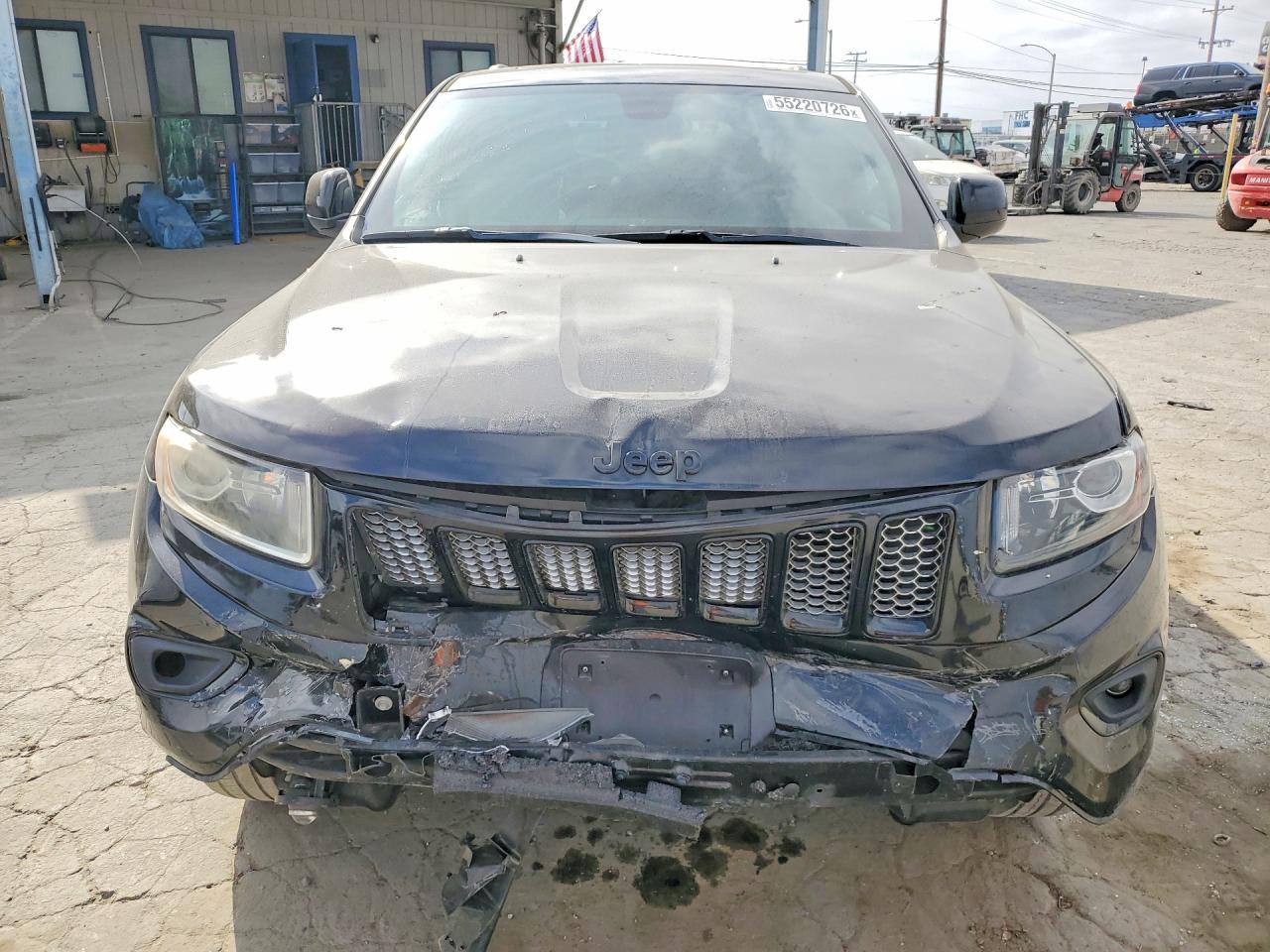 2015 Jeep Grand Cherokee Laredo Black vin: 1C4RJEAG8FC160115