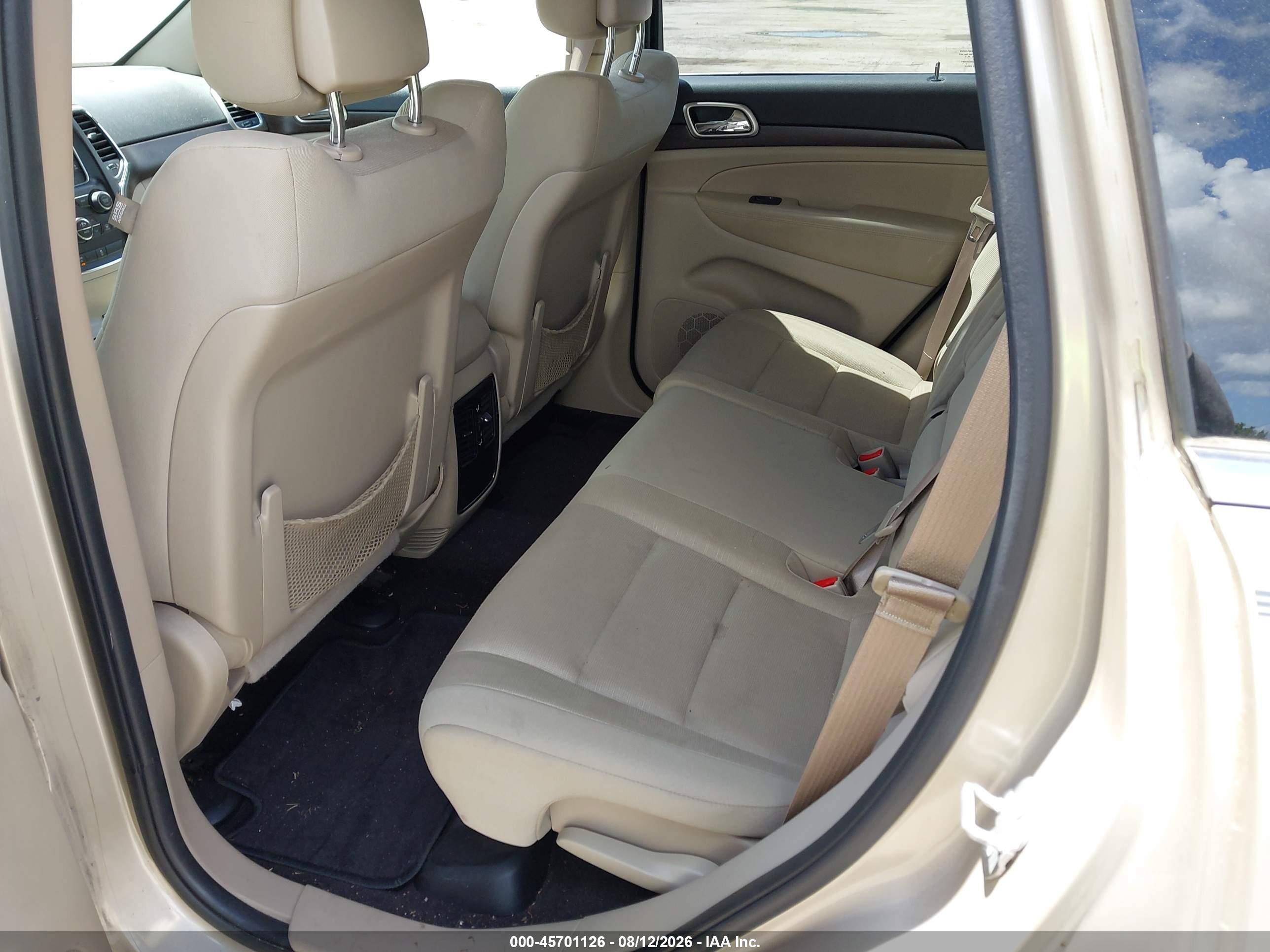 2015 Jeep Grand Cherokee Laredo Champagne vin: 1C4RJEAG8FC235668