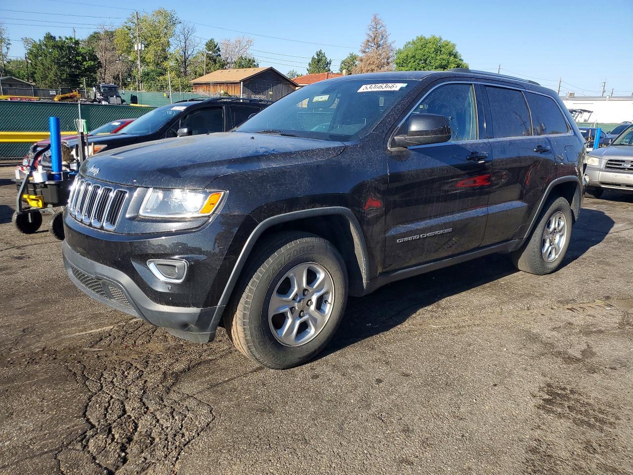 2015 Jeep Grand Cherokee Laredo Черный vin: 1C4RJEAG8FC944357