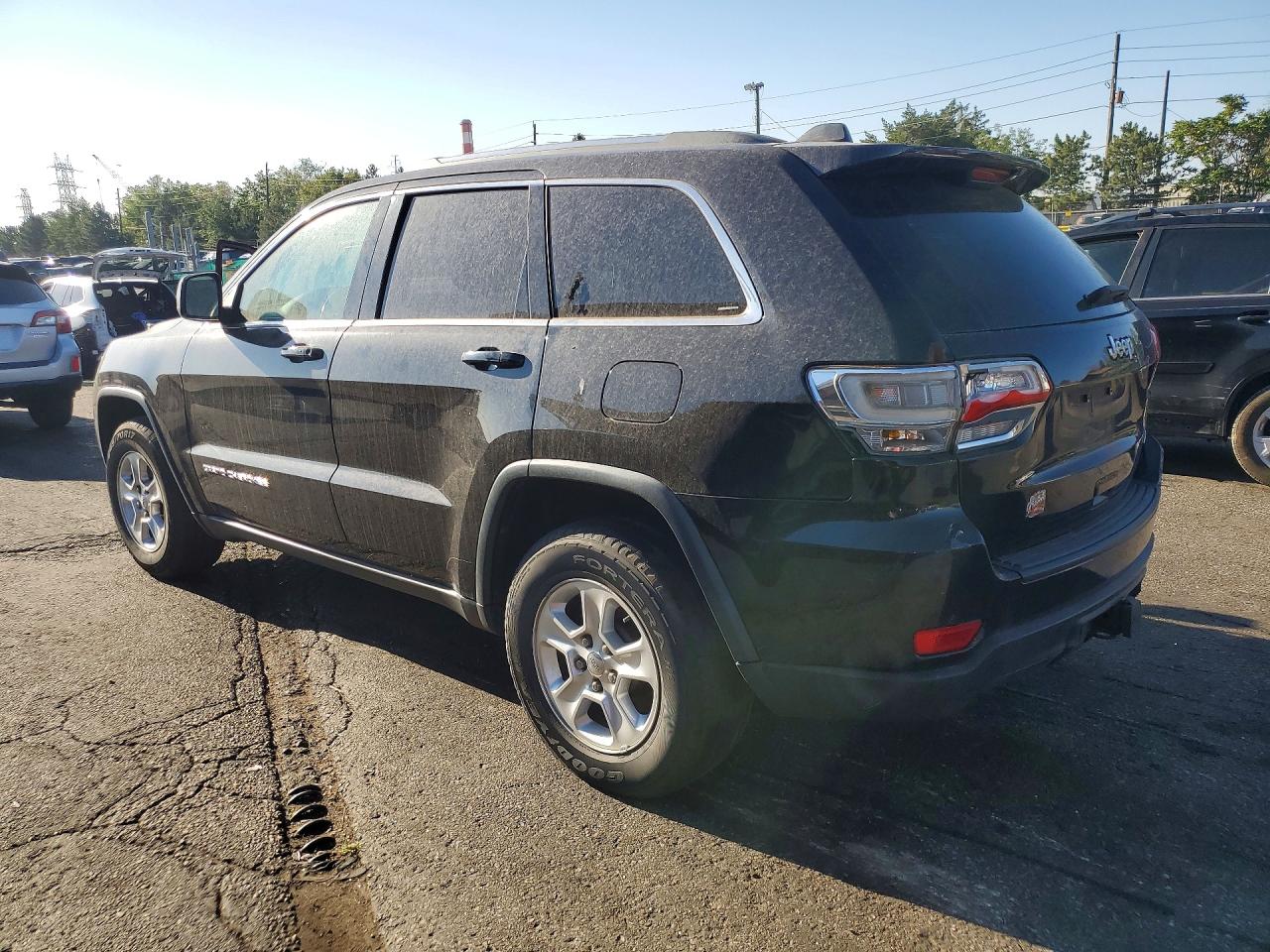 2015 Jeep Grand Cherokee Laredo Черный vin: 1C4RJEAG8FC944357