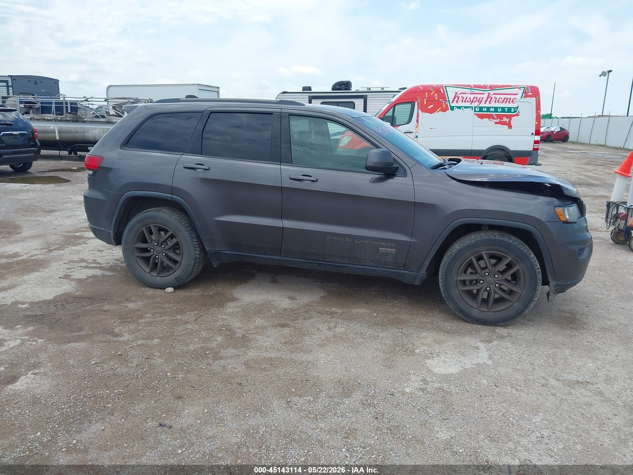 2016 Jeep Grand Cherokee 75th Anniversary Gray vin: 1C4RJEAG8GC391050