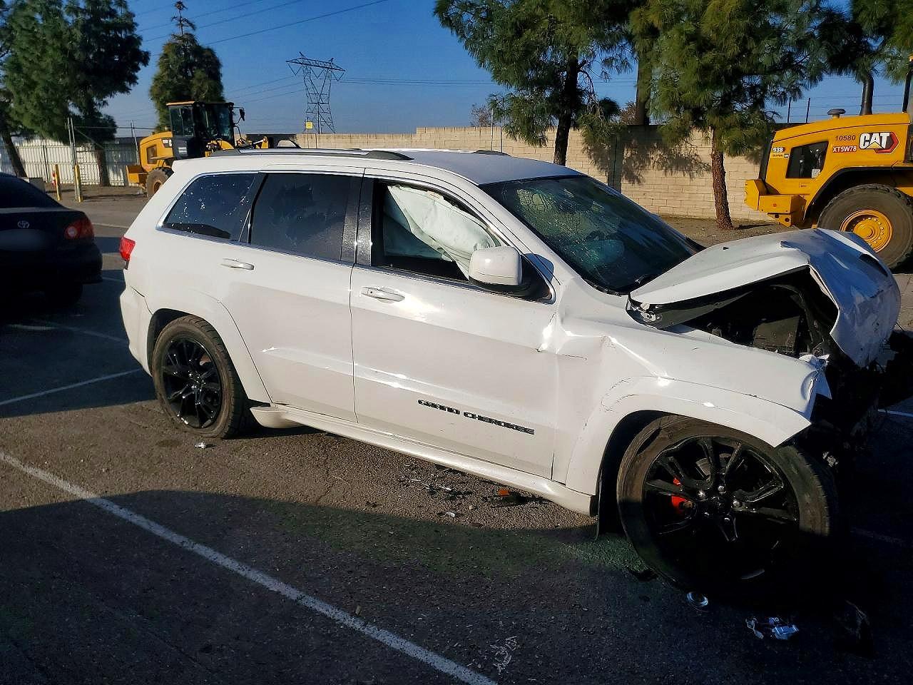2017 Jeep Grand Cherokee Laredo White vin: 1C4RJEAG8HC605861