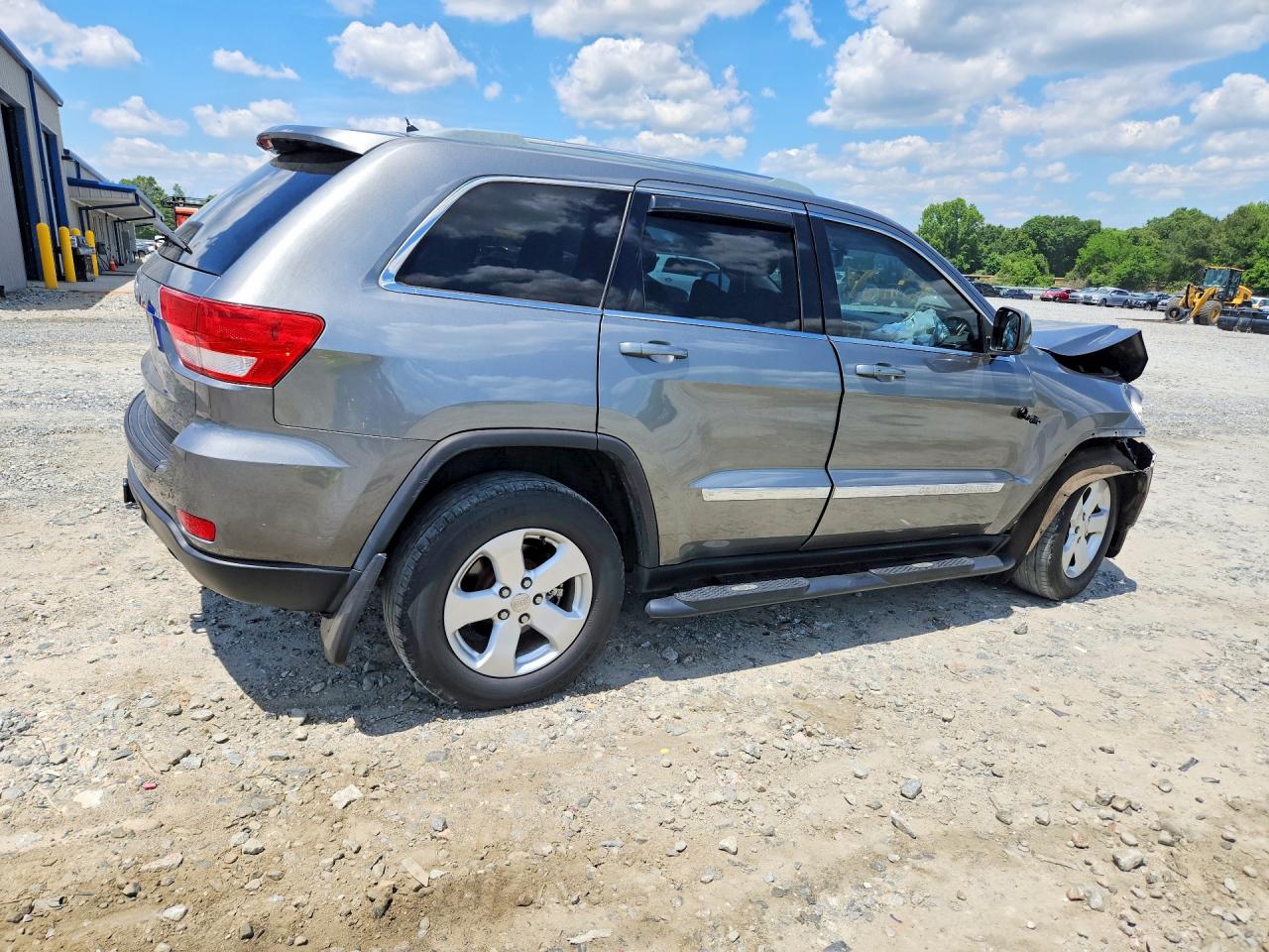 2012 Jeep Grand Cherokee Laredo Gray vin: 1C4RJEAG9CC121576