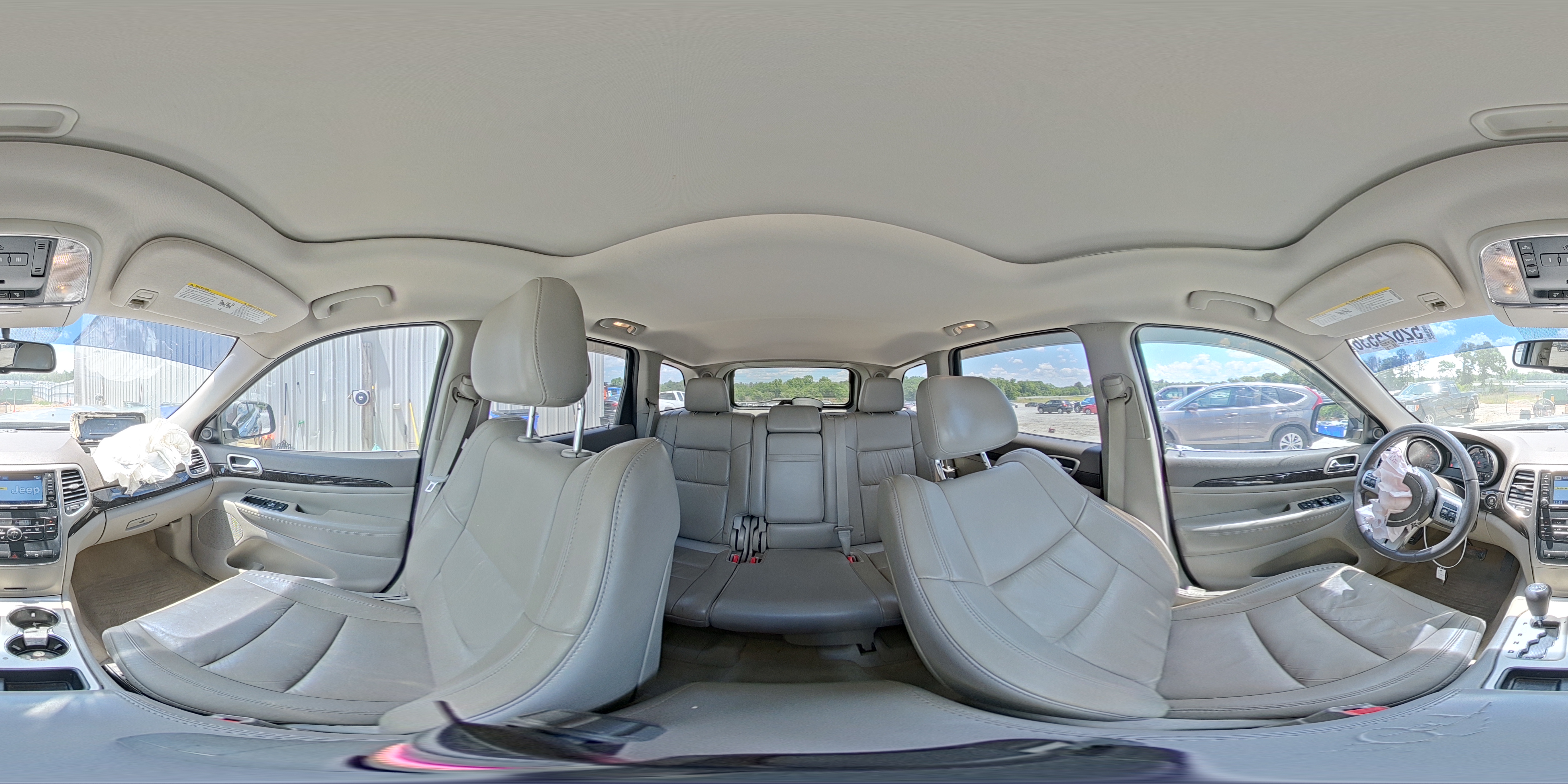 2012 Jeep Grand Cherokee Laredo Gray vin: 1C4RJEAG9CC121576