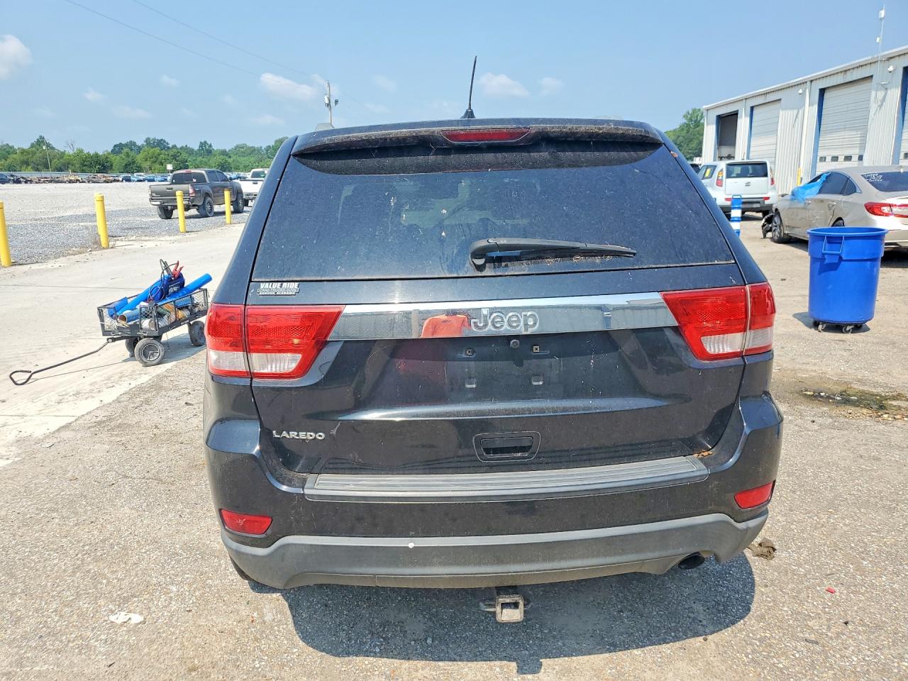 2012 Jeep Grand Cherokee Laredo Black vin: 1C4RJEAG9CC194642