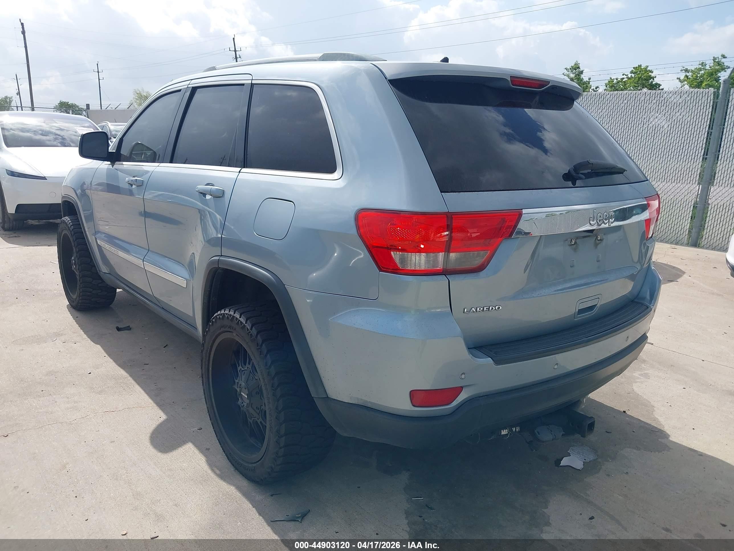 2012 Jeep Grand Cherokee Laredo Light Blue vin: 1C4RJEAG9CC294725