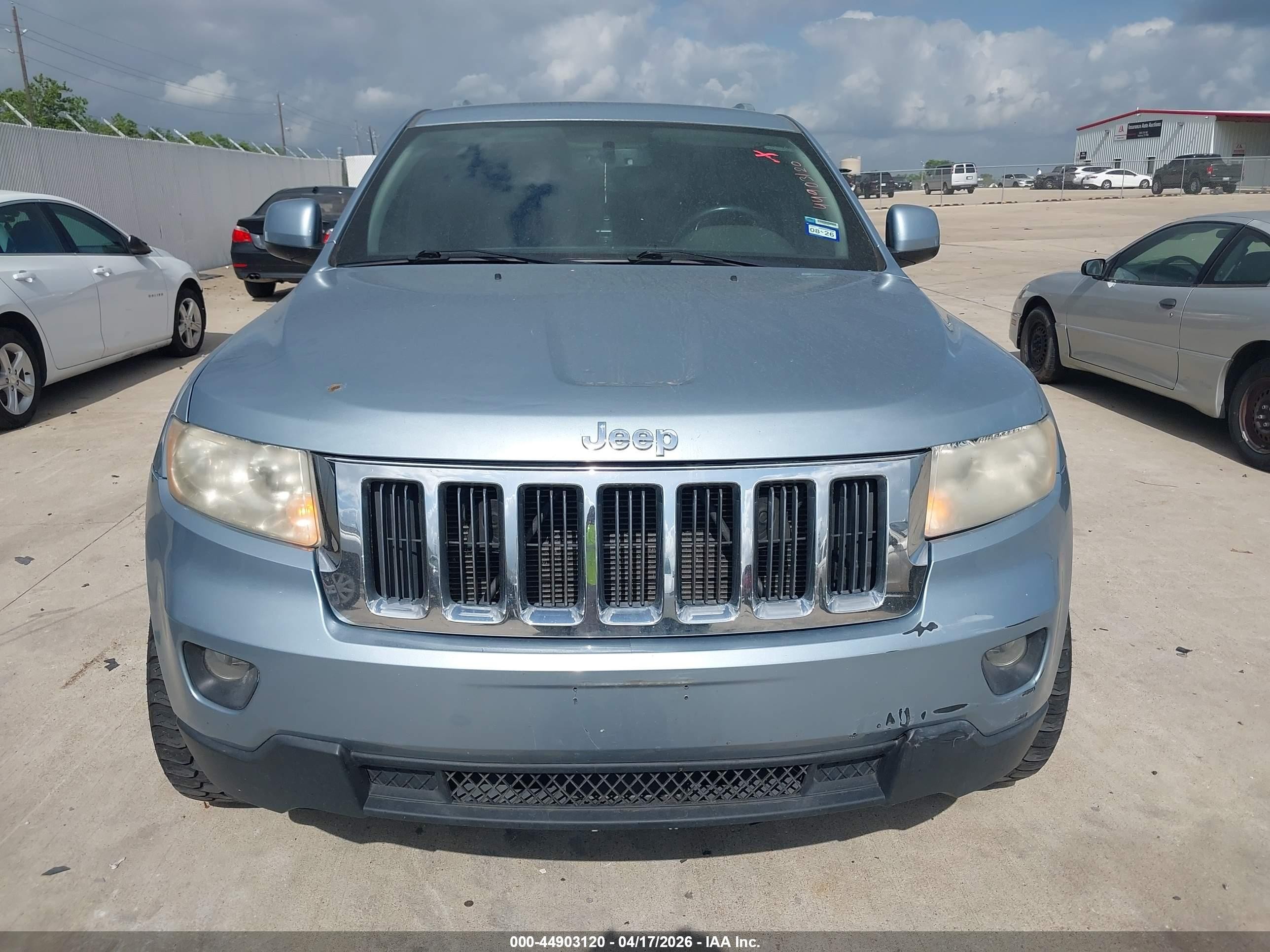 2012 Jeep Grand Cherokee Laredo Light Blue vin: 1C4RJEAG9CC294725