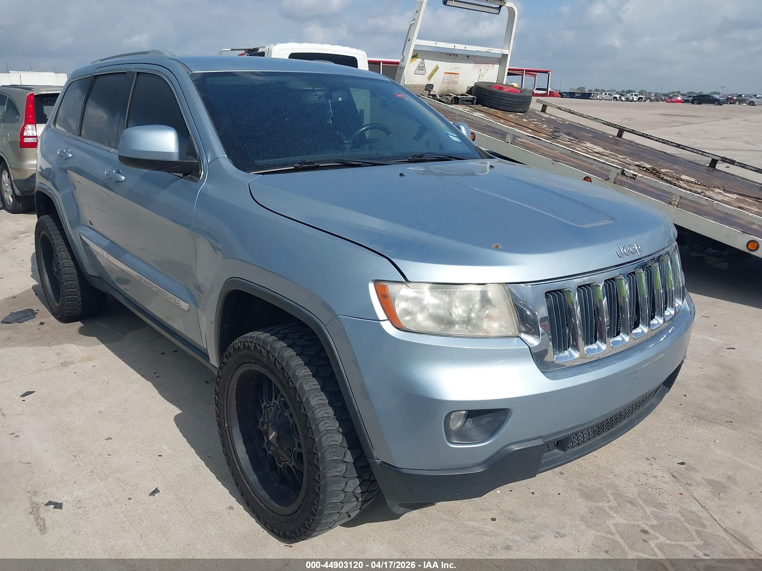 2012 Jeep Grand Cherokee Laredo Light Blue vin: 1C4RJEAG9CC294725