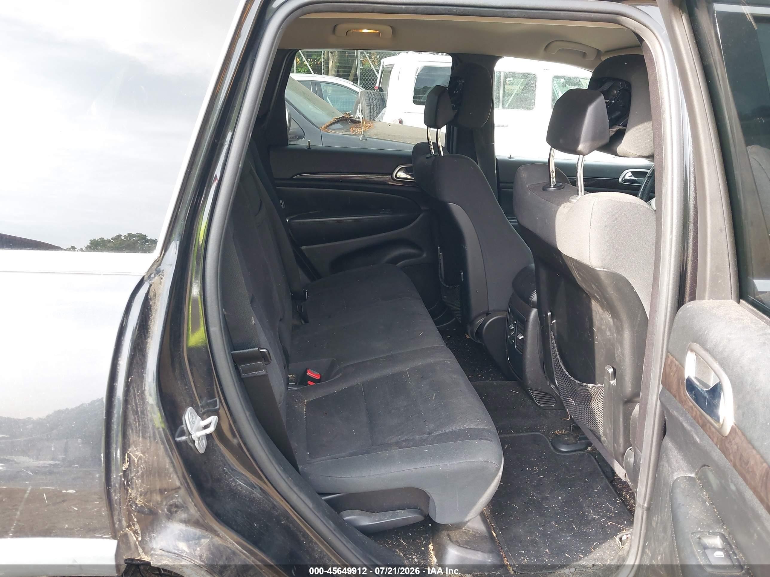2013 Jeep Grand Cherokee Laredo Черный vin: 1C4RJEAG9DC516942