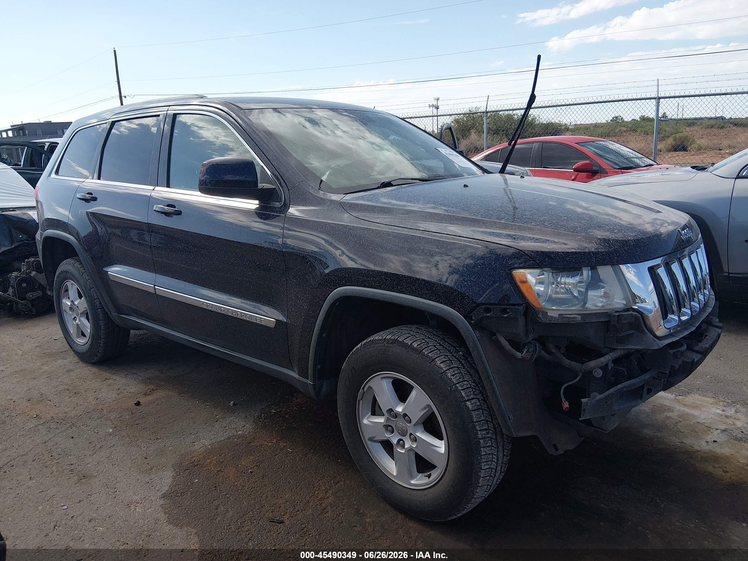 2013 Jeep Grand Cherokee Laredo Dark Blue vin: 1C4RJEAG9DC517122