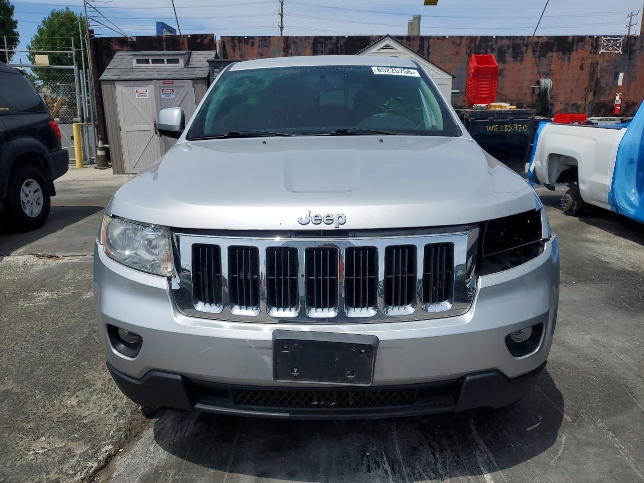 2013 Jeep Grand Cherokee Laredo Silver vin: 1C4RJEAG9DC596159