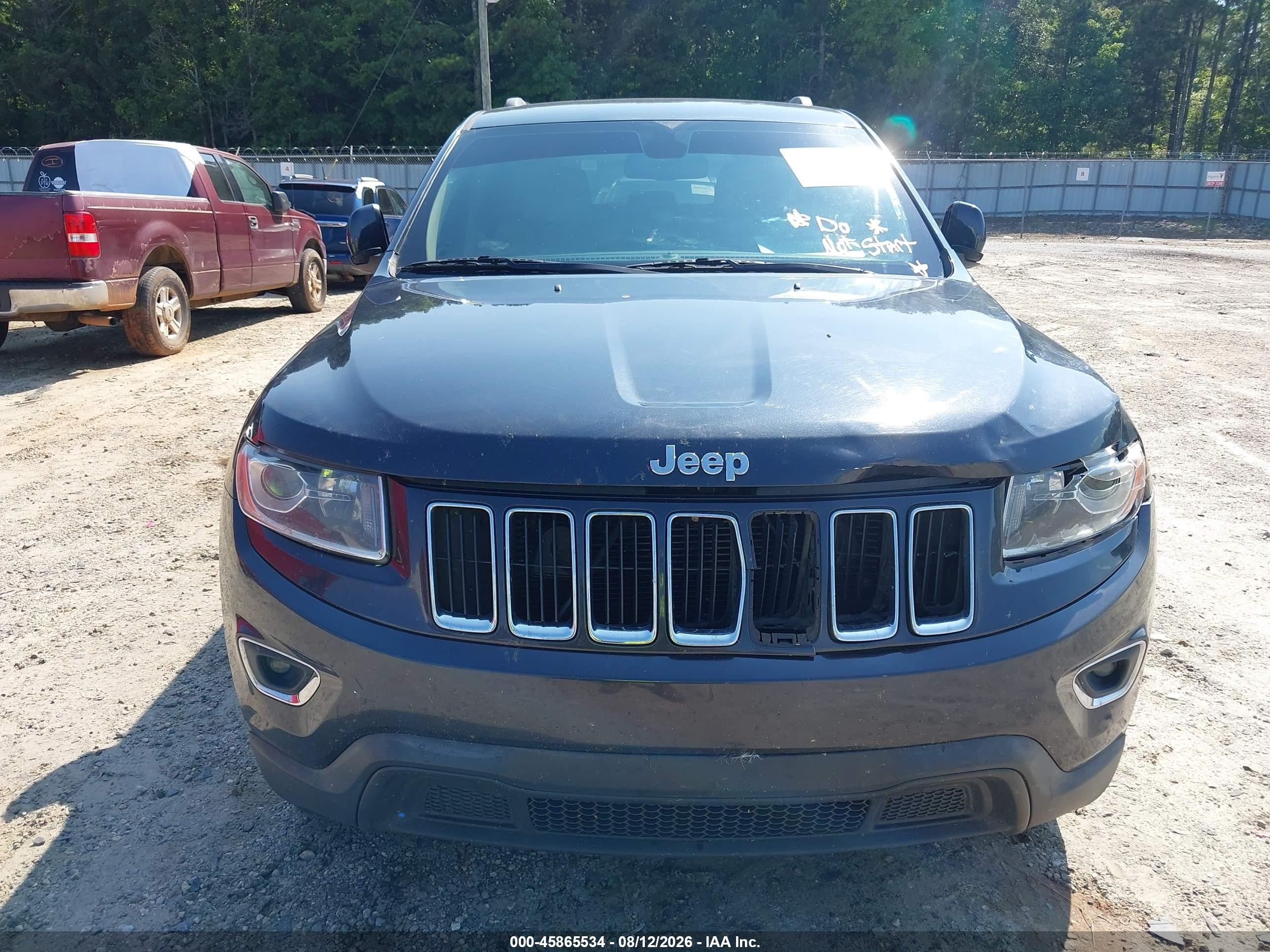 2015 Jeep Grand Cherokee Laredo Blue vin: 1C4RJEAG9FC681392