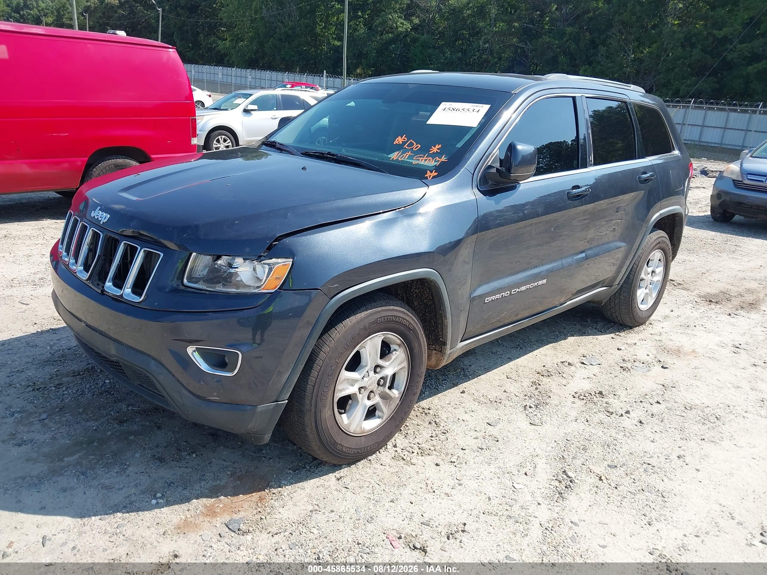 2015 Jeep Grand Cherokee Laredo Blue vin: 1C4RJEAG9FC681392