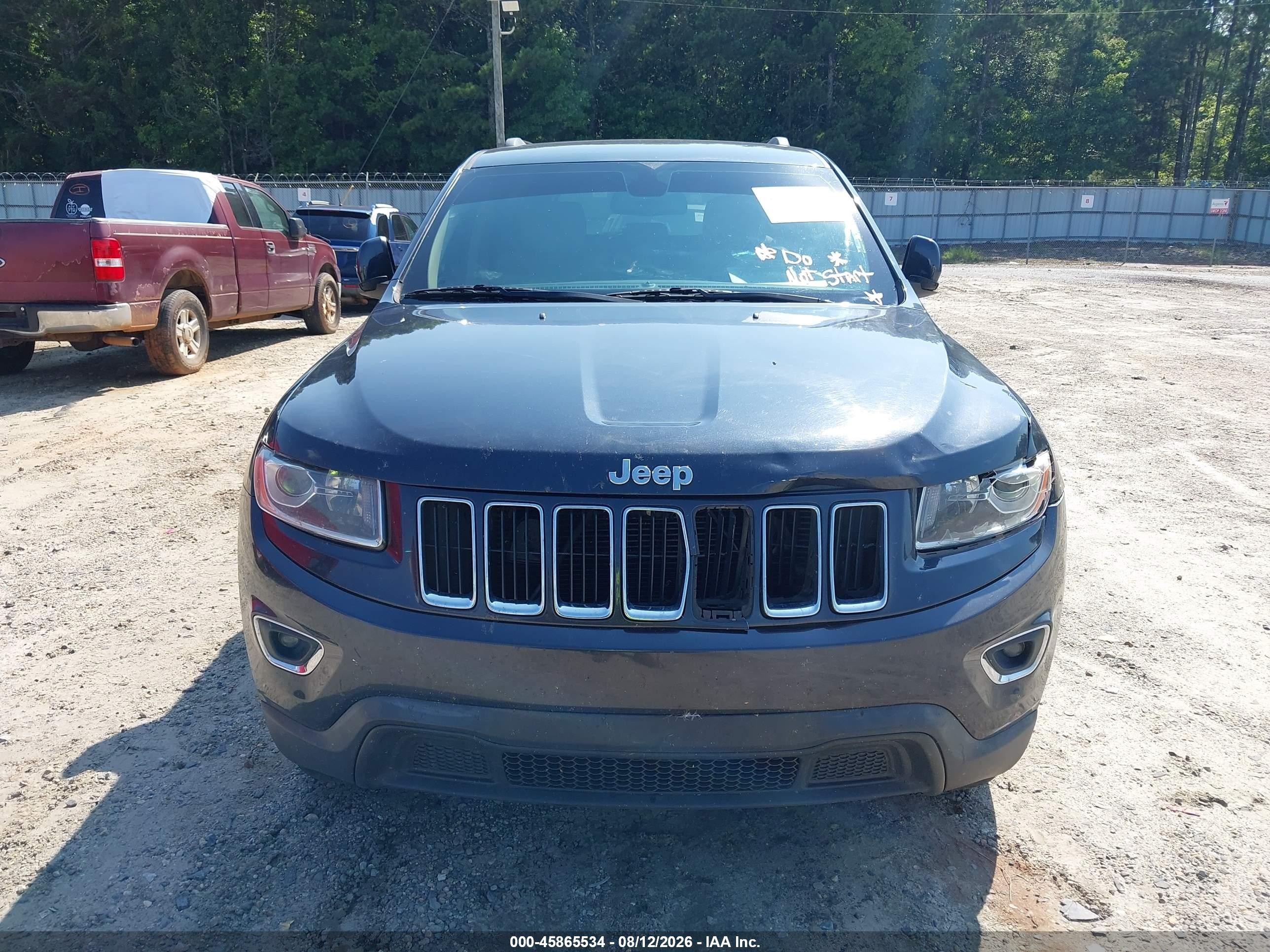 2015 Jeep Grand Cherokee Laredo Blue vin: 1C4RJEAG9FC681392