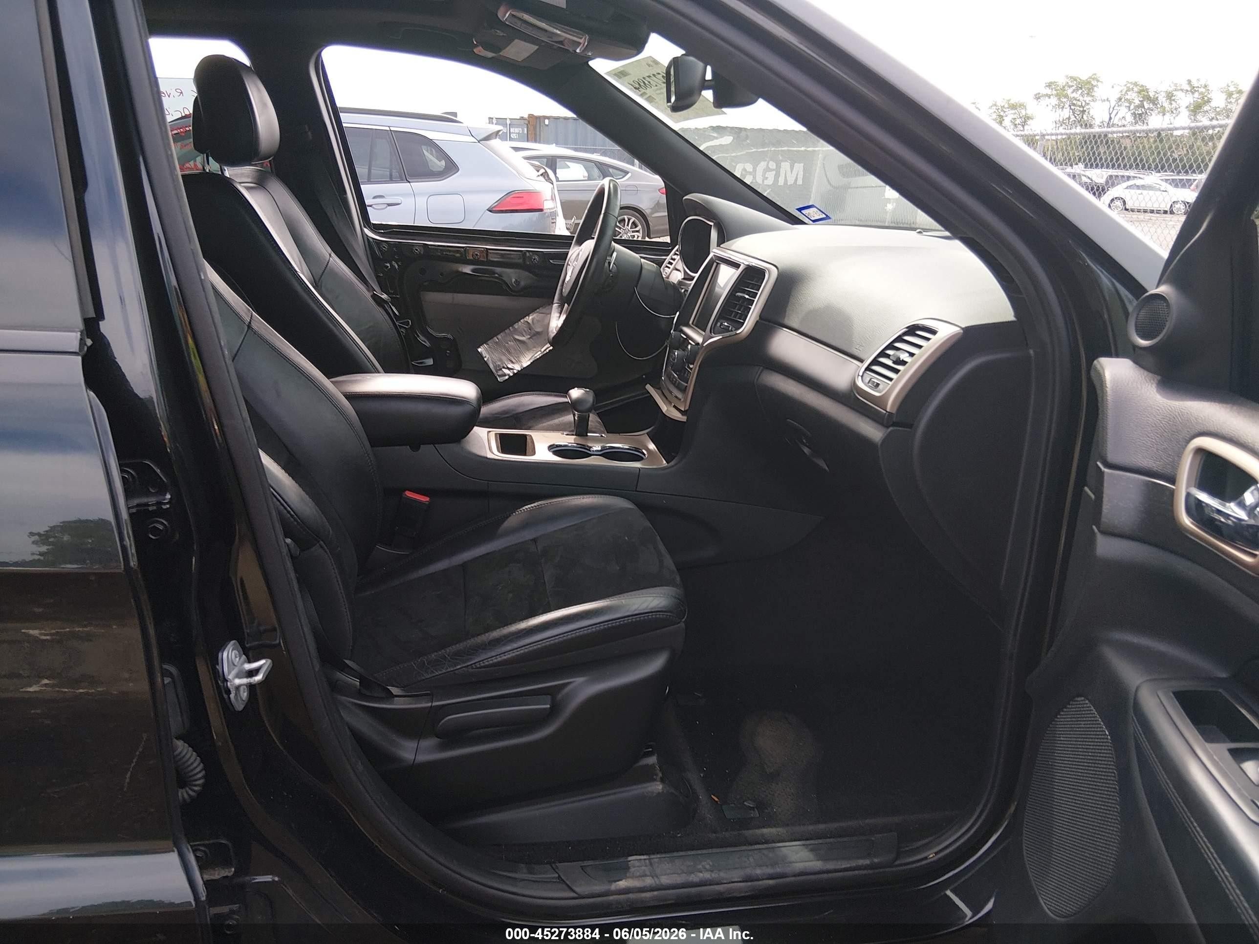 2015 Jeep Grand Cherokee Altitude Black vin: 1C4RJEAG9FC763705