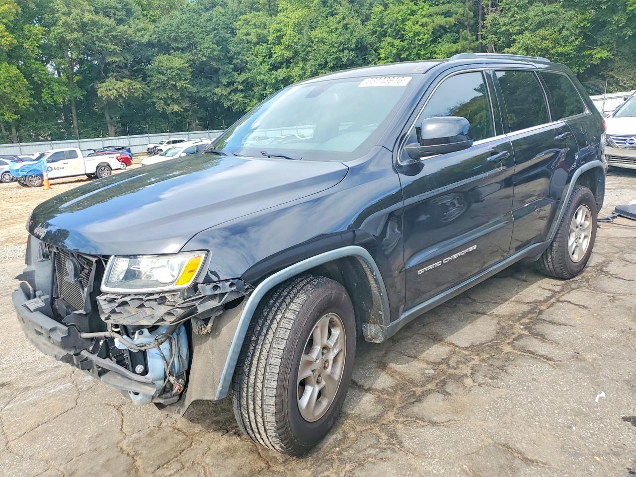 2015 Jeep Grand Cherokee Laredo Black vin: 1C4RJEAG9FC786014