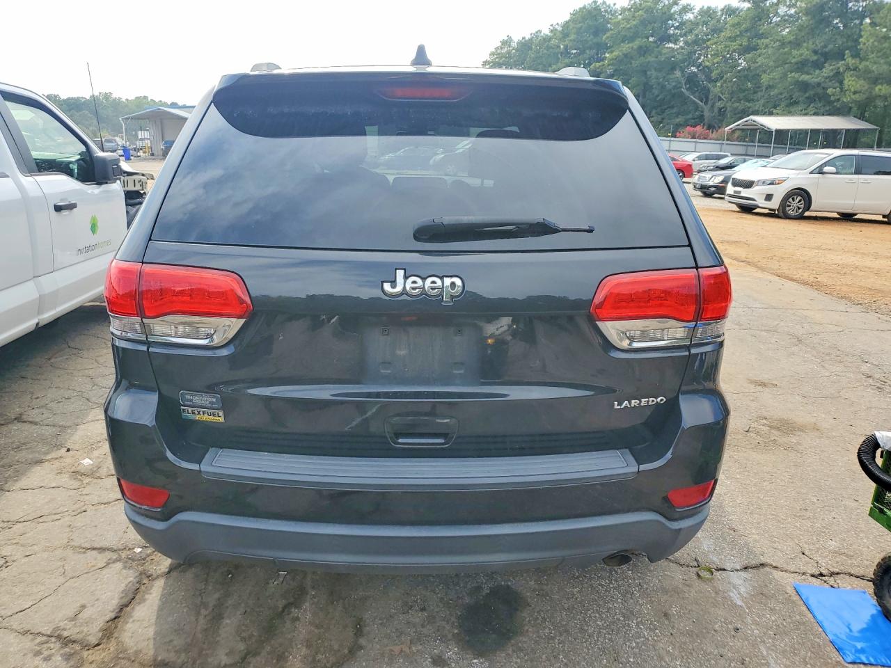 2015 Jeep Grand Cherokee Laredo Black vin: 1C4RJEAG9FC786014