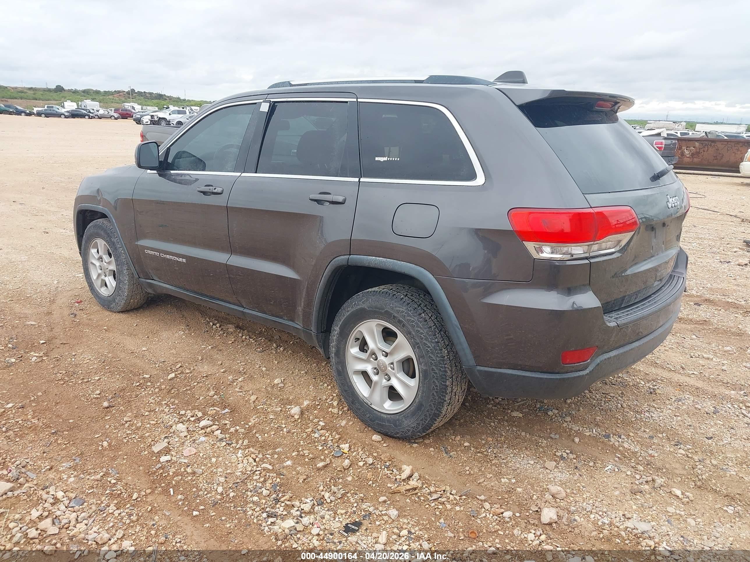 2015 Jeep Grand Cherokee Laredo Gray vin: 1C4RJEAG9FC793027