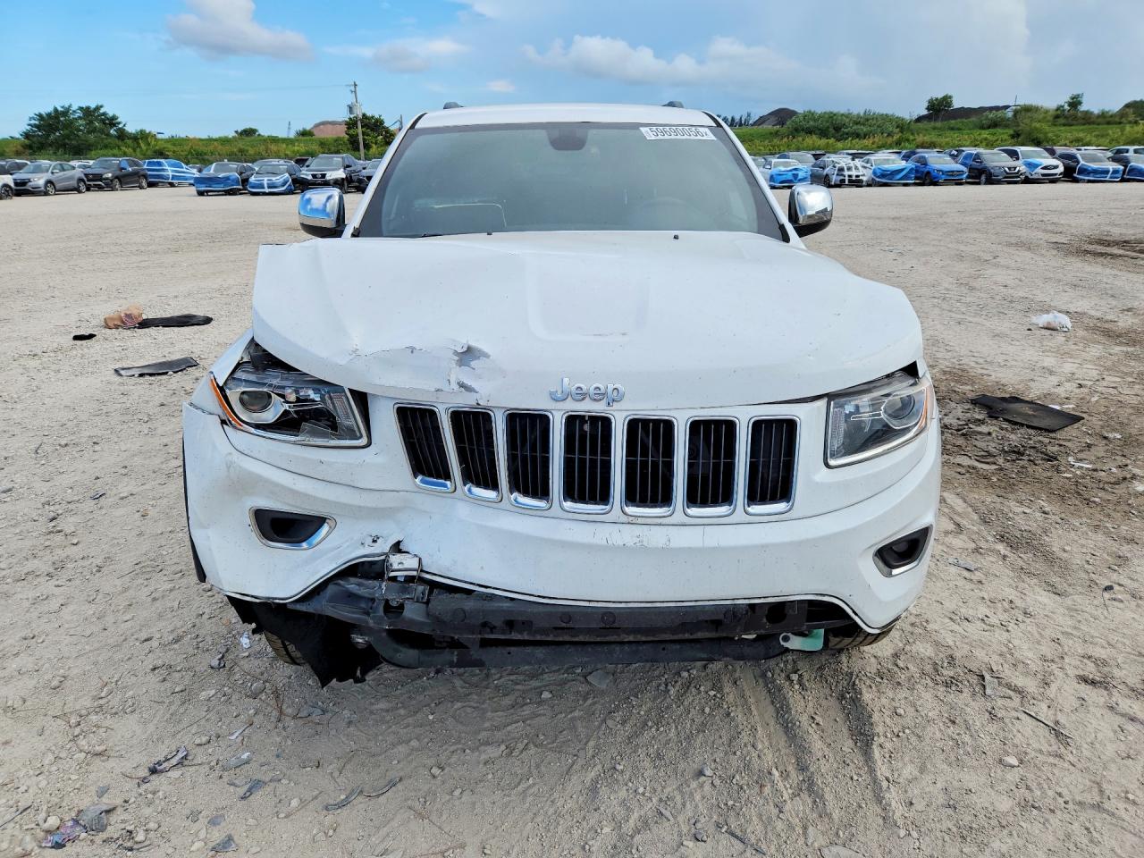 2015 Jeep Grand Cherokee Laredo White vin: 1C4RJEAG9FC914929
