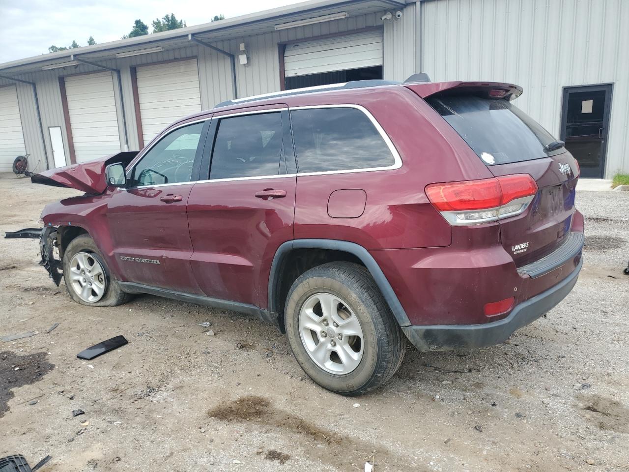 2017 Jeep Grand Cherokee Laredo Темно-бордовый vin: 1C4RJEAG9HC845856