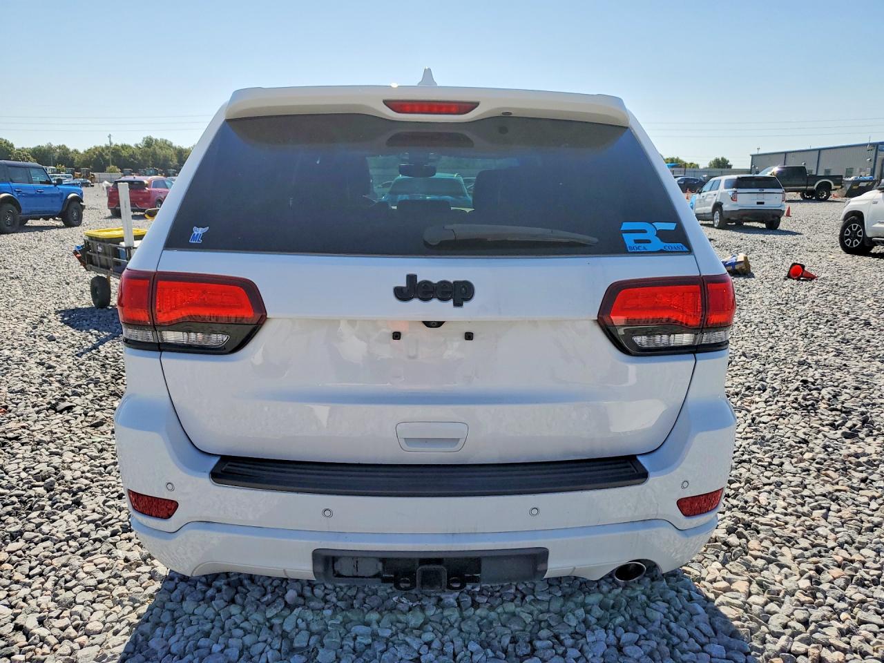 2020 Jeep Grand Cherokee Laredo Белый vin: 1C4RJEAG9LC245153