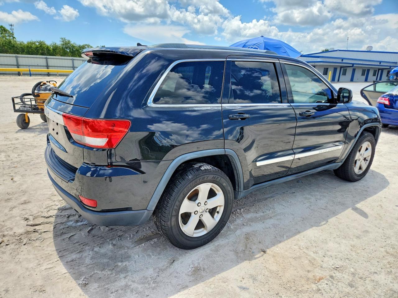 2012 Jeep Grand Cherokee Laredo Black vin: 1C4RJEAGXCC314173