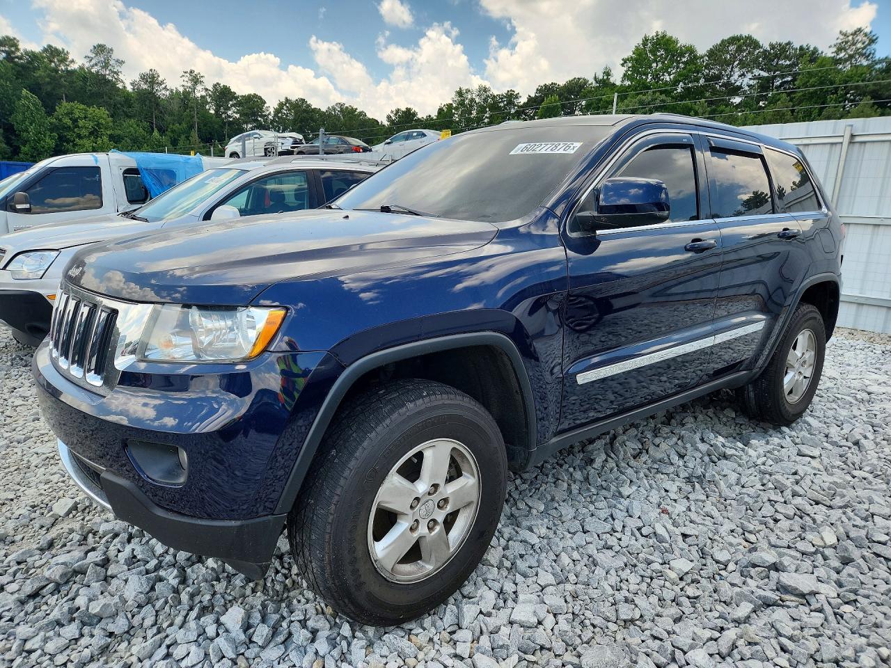 2012 Jeep Grand Cherokee Синий vin: 1C4RJEAGXDC520515