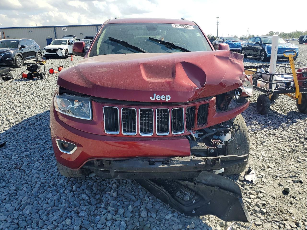 2014 Jeep Grand Cherokee Laredo Red vin: 1C4RJEAGXEC433098