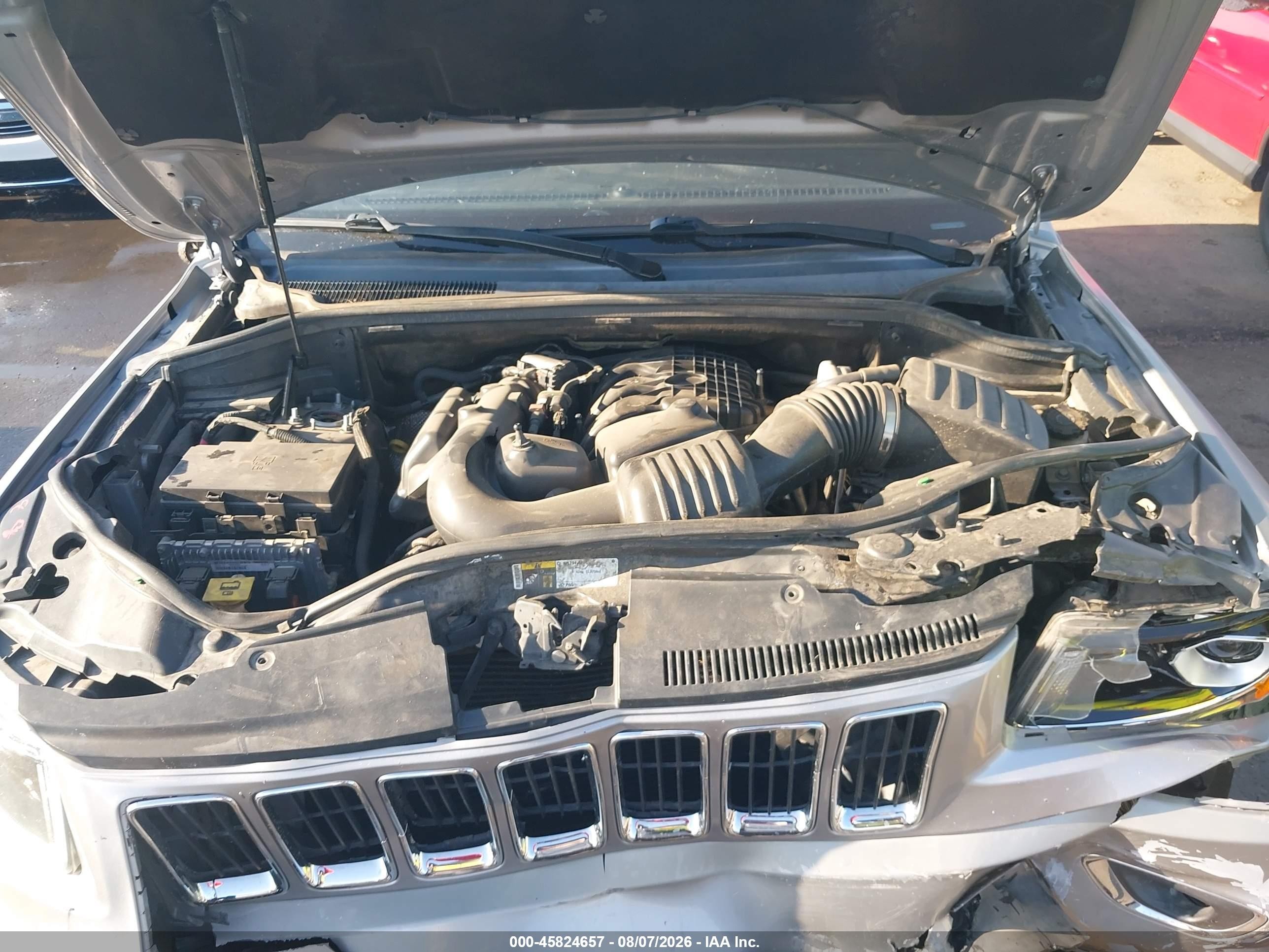 2015 Jeep Grand Cherokee Laredo Gray vin: 1C4RJEAGXFC131506