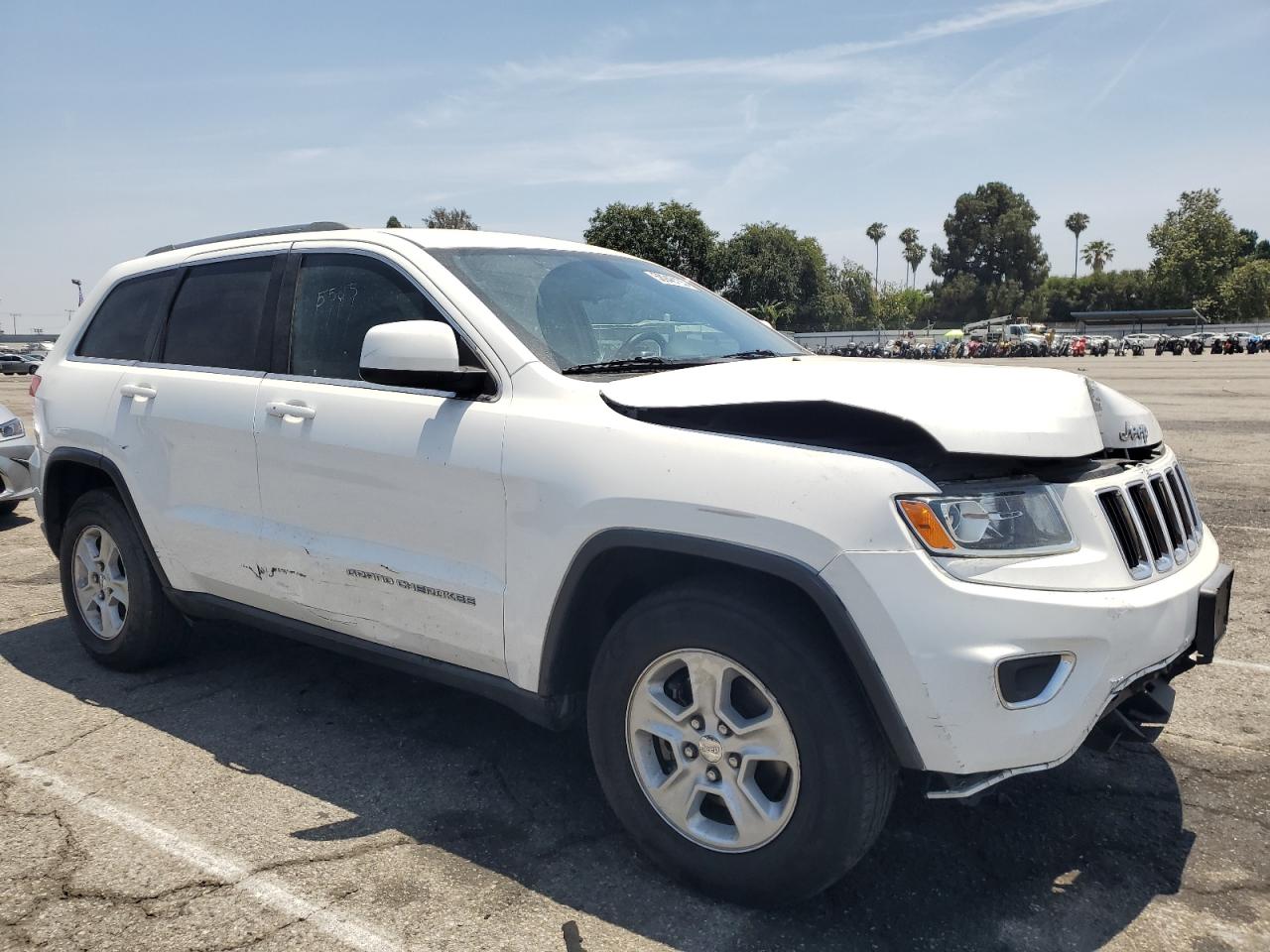 2015 Jeep Grand Cherokee White vin: 1C4RJEAGXFC826312