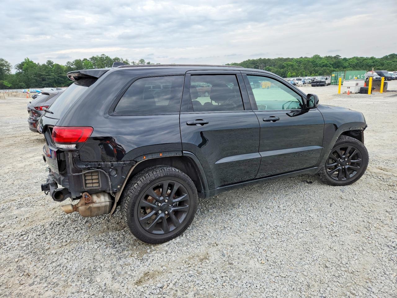 2017 Jeep Grand Cherokee Laredo Черный vin: 1C4RJEAGXHC952530