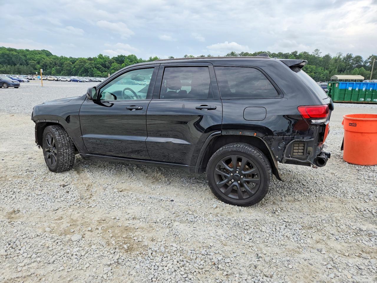 2017 Jeep Grand Cherokee Laredo Черный vin: 1C4RJEAGXHC952530