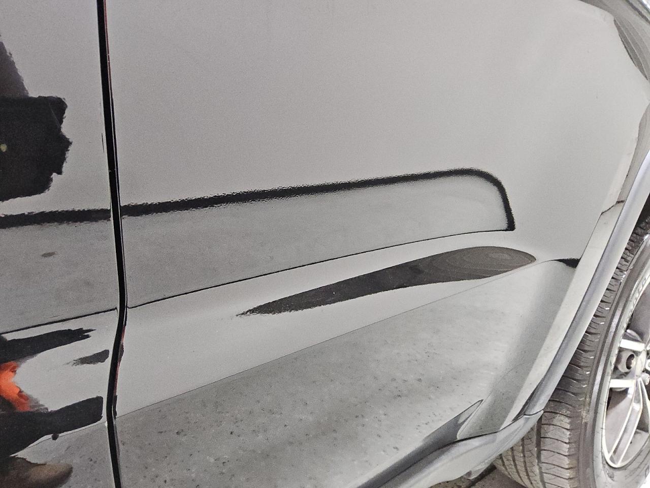 2018 Jeep Grand Cherokee Laredo Black vin: 1C4RJEAGXJC481484 Damage: Left Rear Door, Previous Repair, Substandard Repair