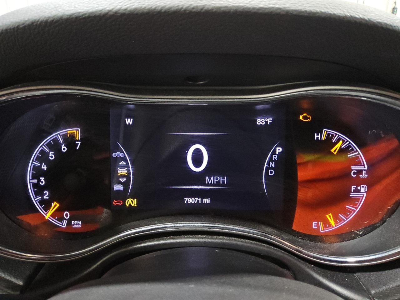 2018 Jeep Grand Cherokee Laredo Black vin: 1C4RJEAGXJC481484 Damage: Warning Light - Engine, On, Unacceptable