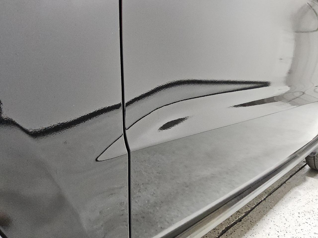 2018 Jeep Grand Cherokee Laredo Black vin: 1C4RJEAGXJC481484 Damage: Left Front Door, Previous Repair, Substandard Repair