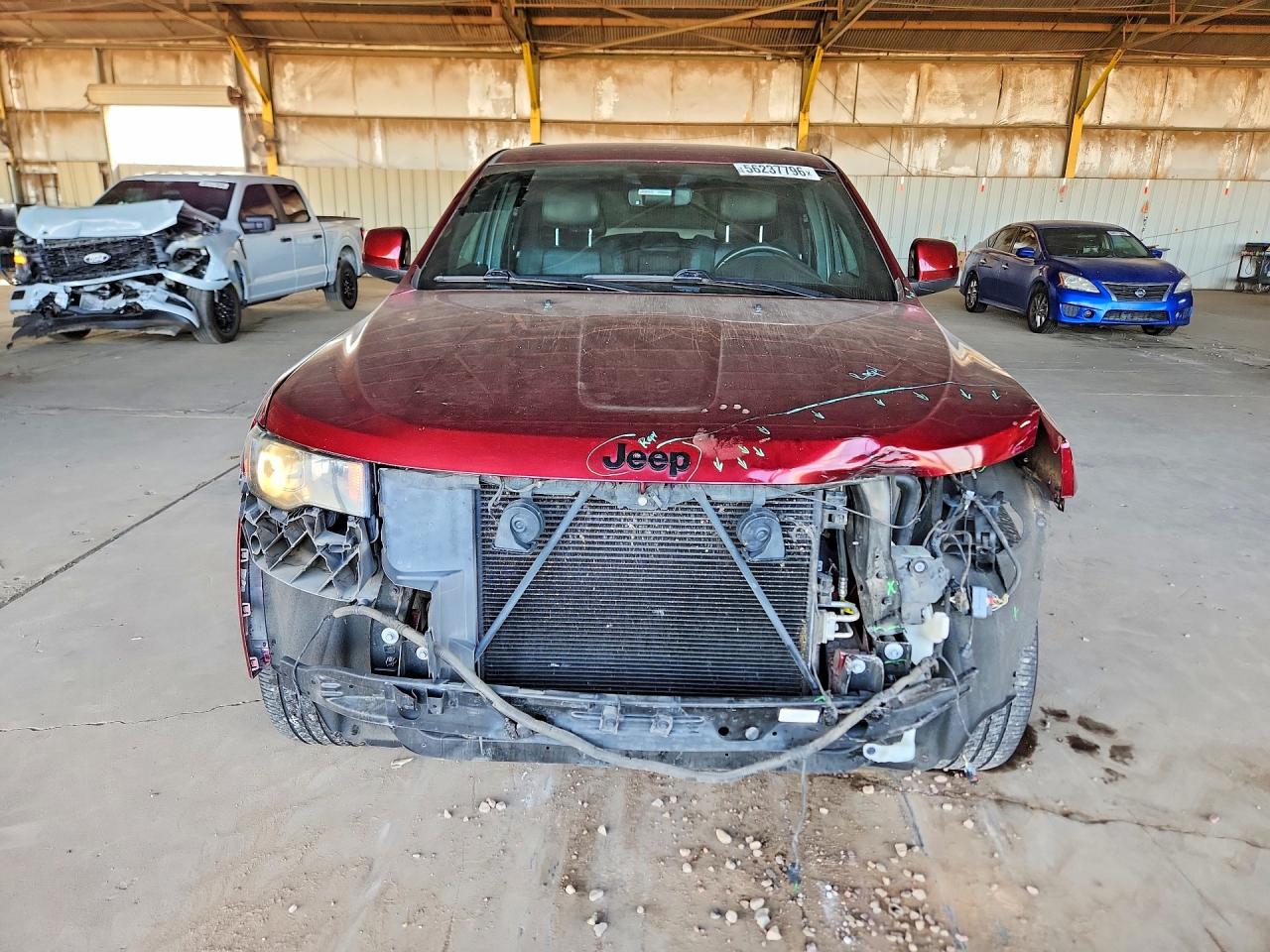 2019 Jeep Grand Cherokee Laredo Burgundy vin: 1C4RJEAGXKC572675