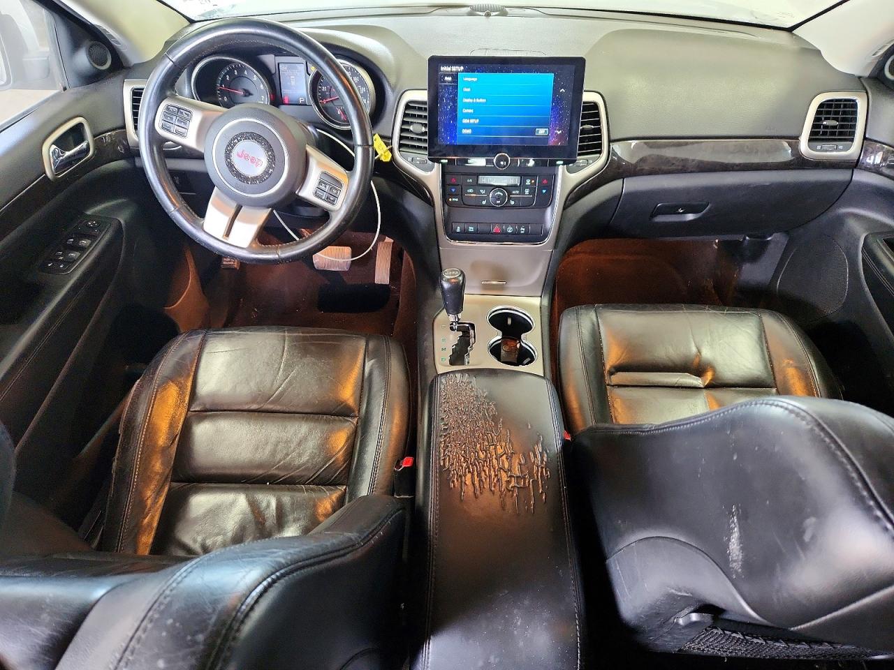 2013 Jeep Grand Cherokee Laredo Белый vin: 1C4RJEAT6DC596925