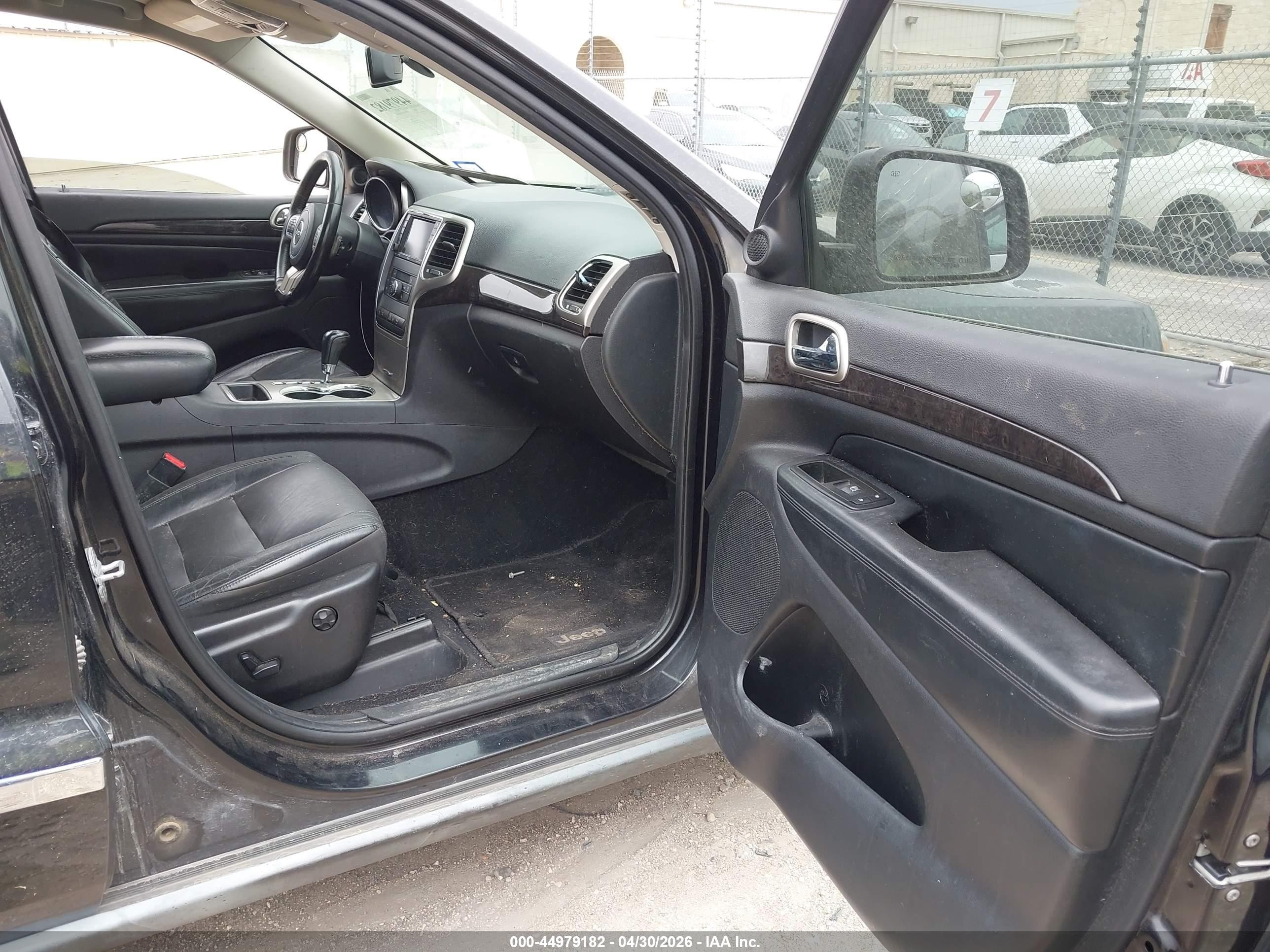 2012 Jeep Grand Cherokee Laredo Black vin: 1C4RJEAT8CC146062