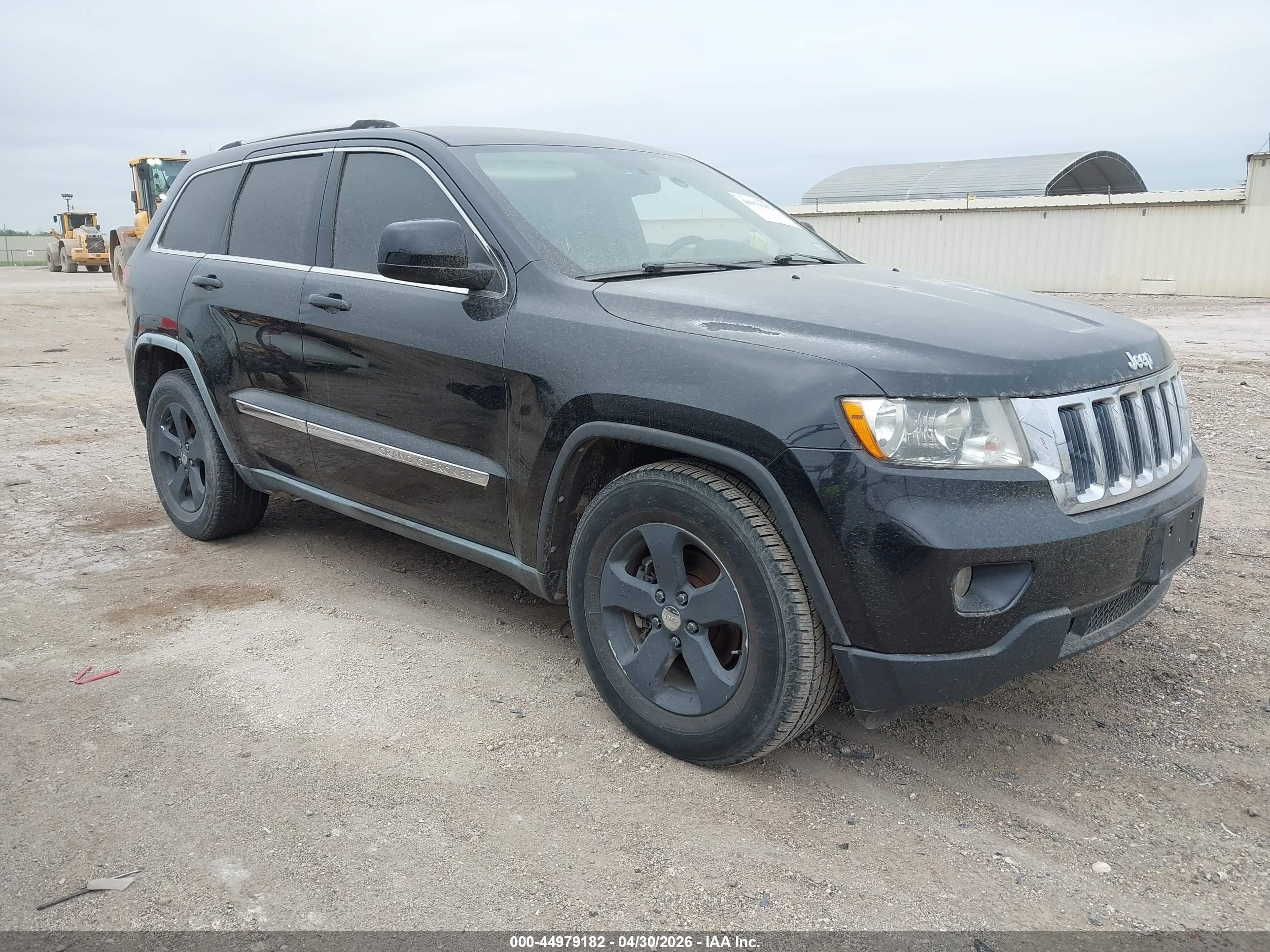 2012 Jeep Grand Cherokee Laredo Black vin: 1C4RJEAT8CC146062