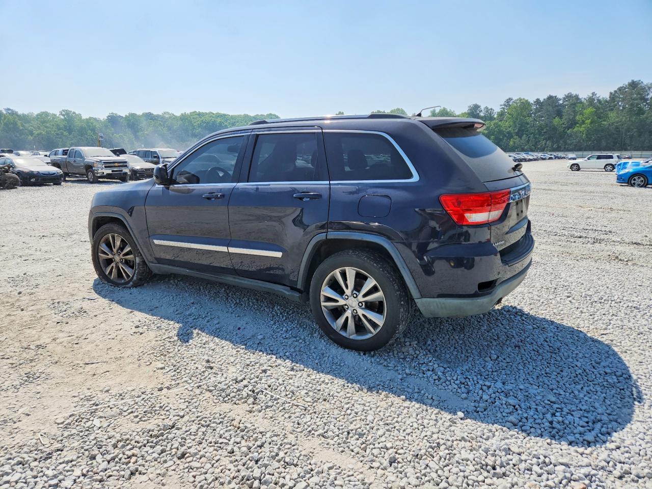 2013 Jeep Grand Cherokee Laredo Blue vin: 1C4RJEAT8DC547306