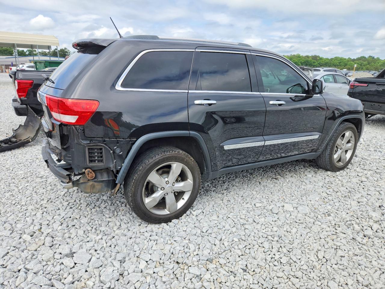 2012 Jeep Grand Cherokee Limited White vin: 1C4RJEBG0CC263846