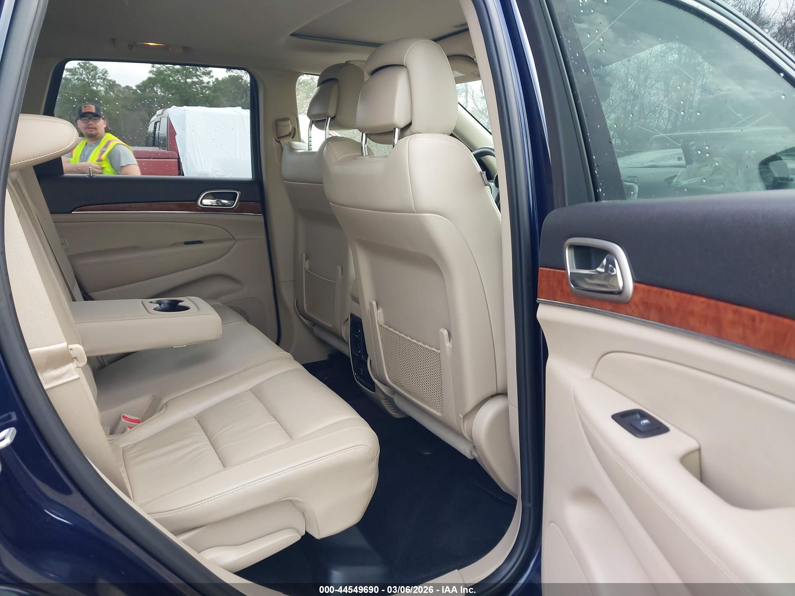 2013 Jeep Grand Cherokee Limited Dark Blue vin: 1C4RJEBG0DC643349