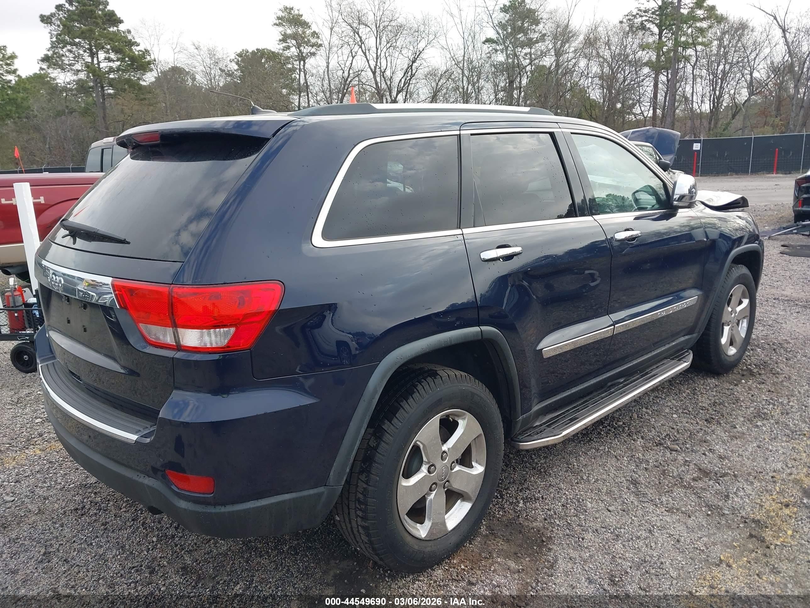 2013 Jeep Grand Cherokee Limited Dark Blue vin: 1C4RJEBG0DC643349