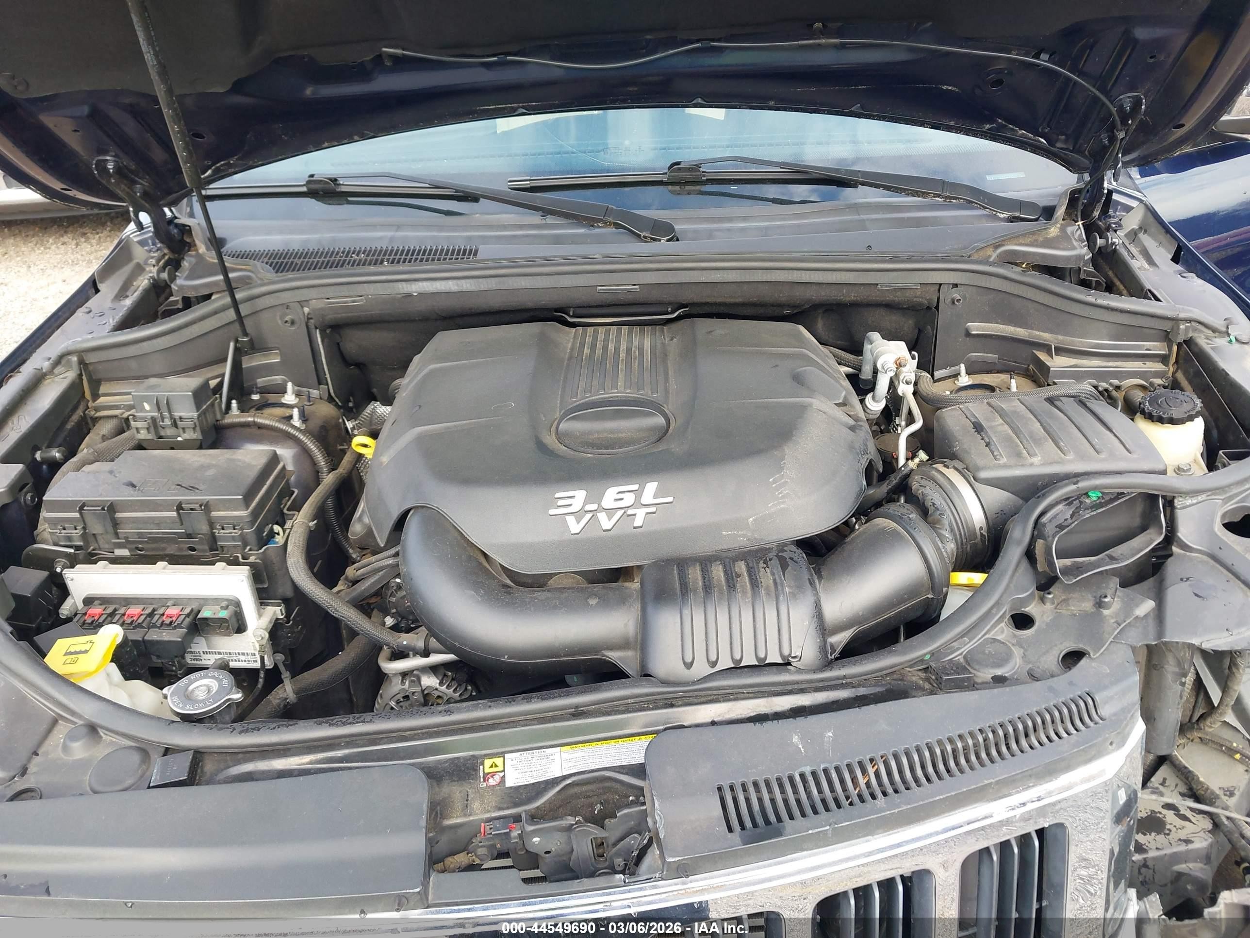 2013 Jeep Grand Cherokee Limited Dark Blue vin: 1C4RJEBG0DC643349