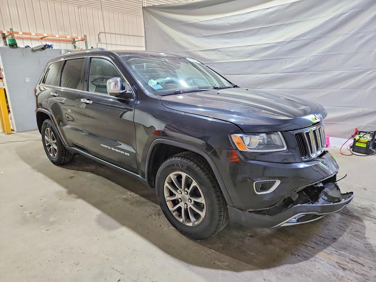2014 Jeep Grand Cherokee Limited Black vin: 1C4RJEBG0EC466769