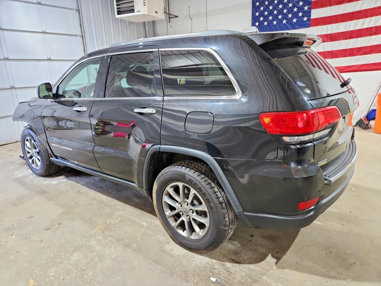 2014 Jeep Grand Cherokee Limited Black vin: 1C4RJEBG0EC466769