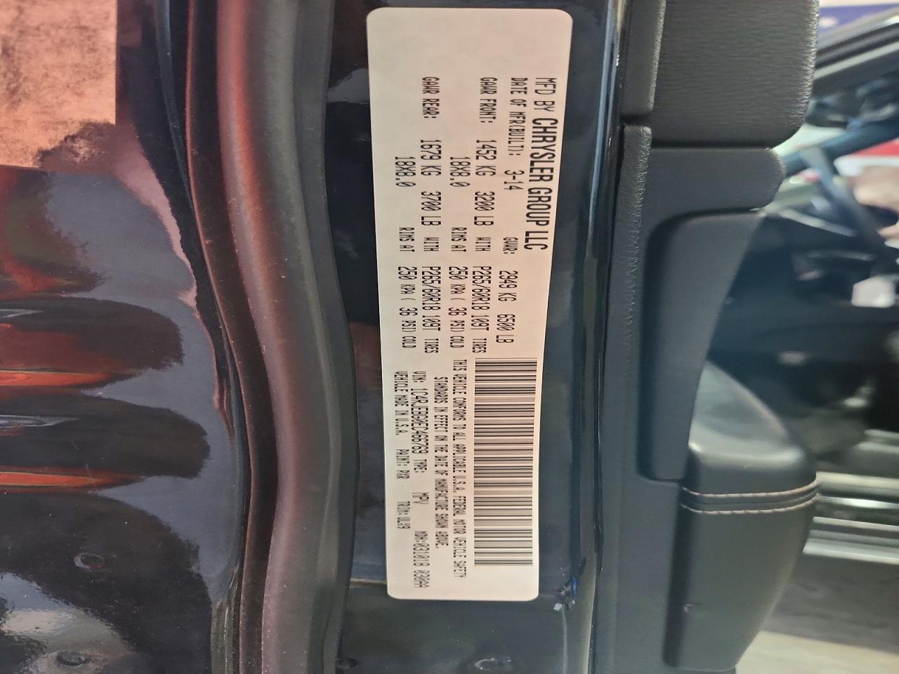 2014 Jeep Grand Cherokee Limited Black vin: 1C4RJEBG0EC466769
