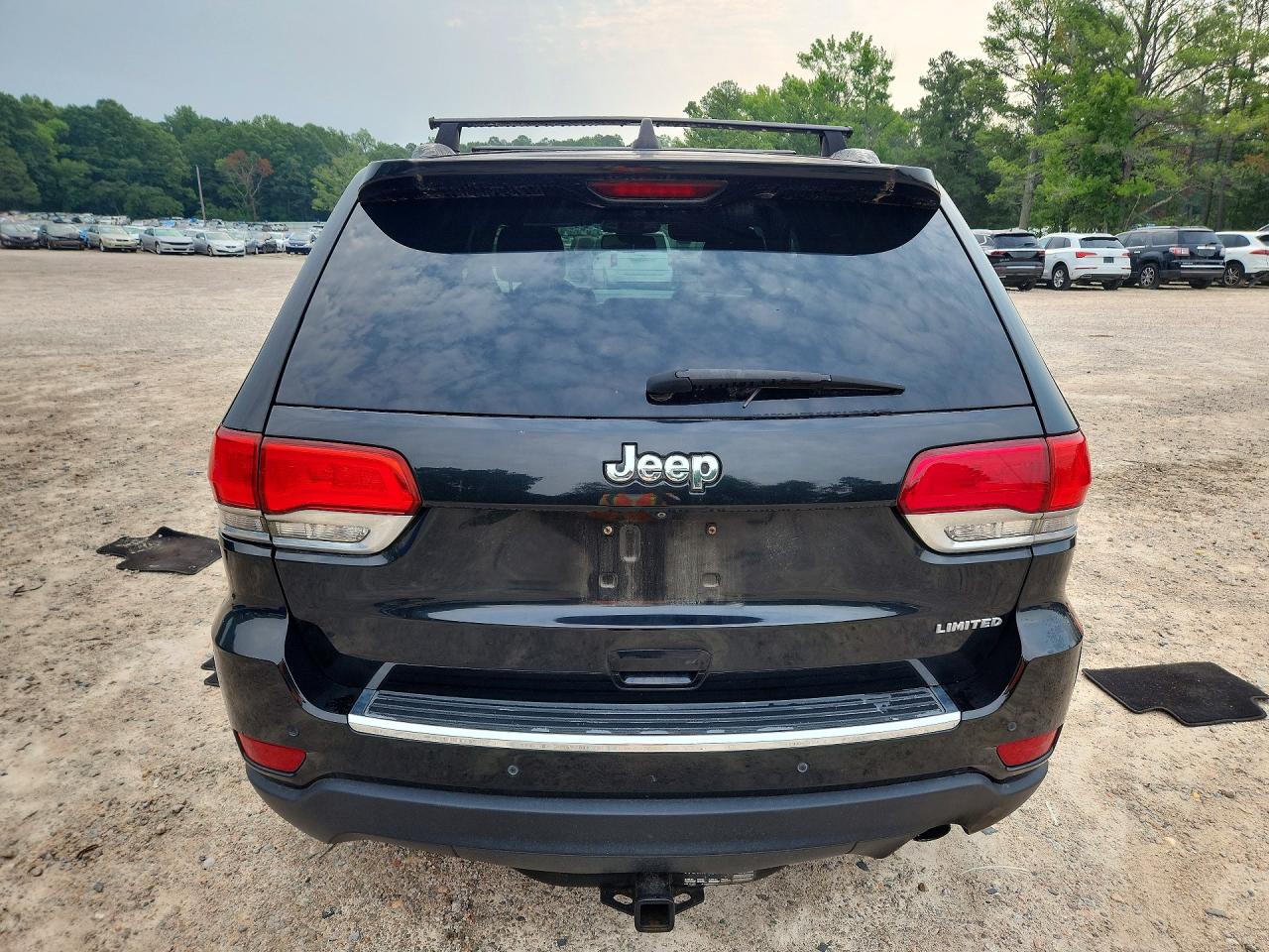 2015 Jeep Grand Cherokee Limited Black vin: 1C4RJEBG0FC615926